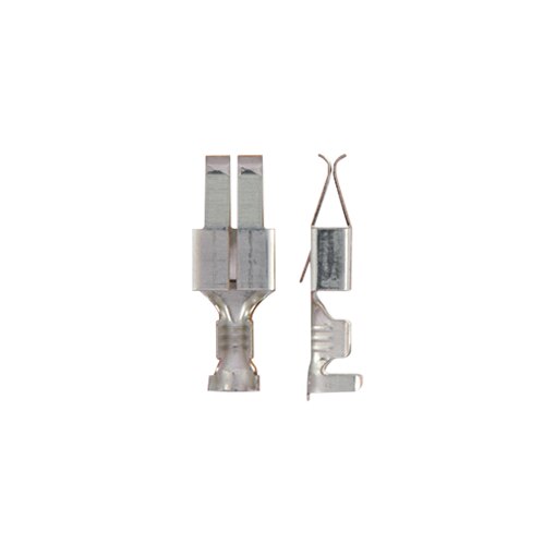 Terminal circuito hembra Cu-Fe-Sn para seccion 0,5 - 1 mm